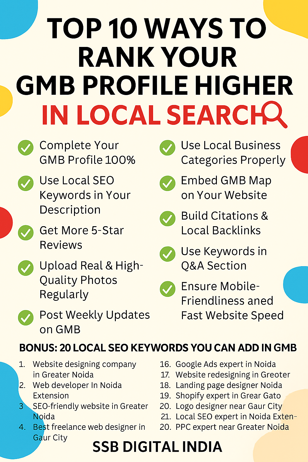 GMB Expert in Gaur City, Noida – Local SEO Services for All Societies