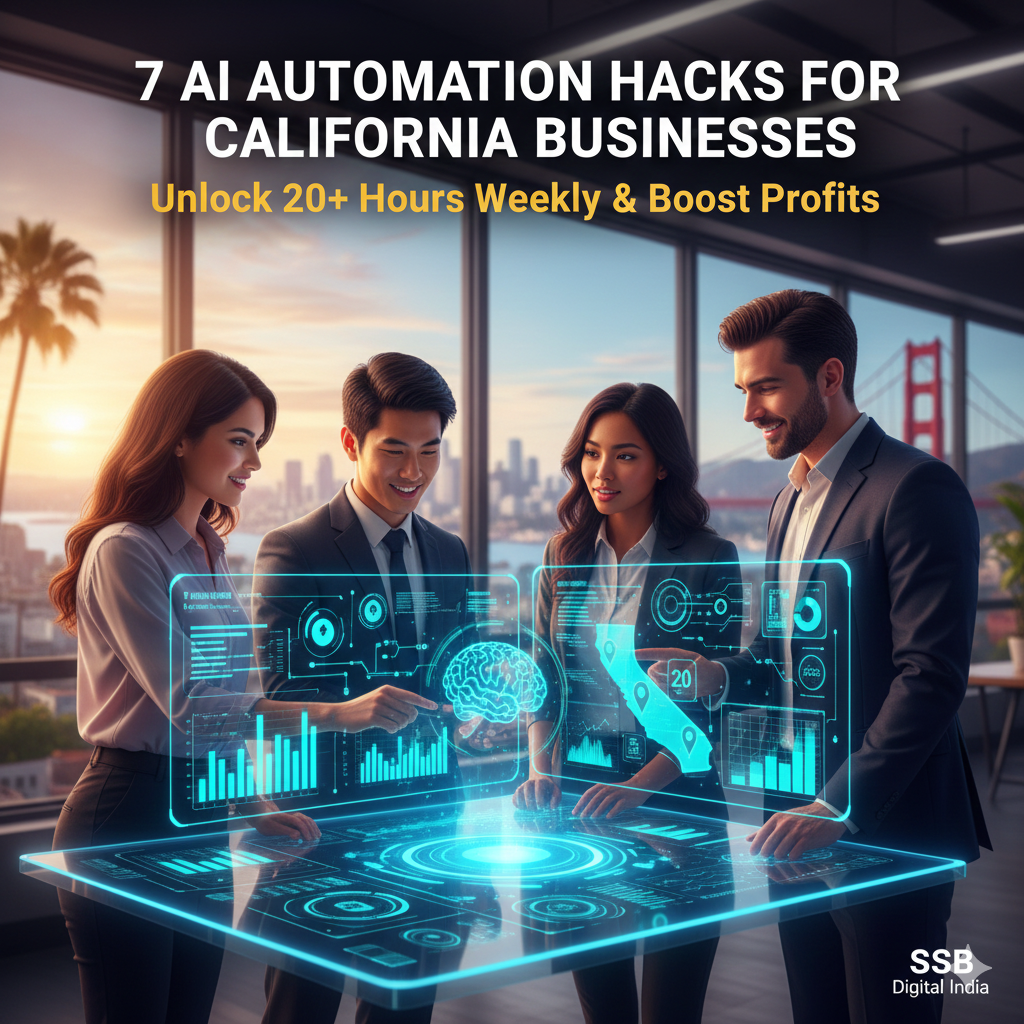 7 AI Automation Hacks for Small Businesses in California (Save 20 Hours Weekly)