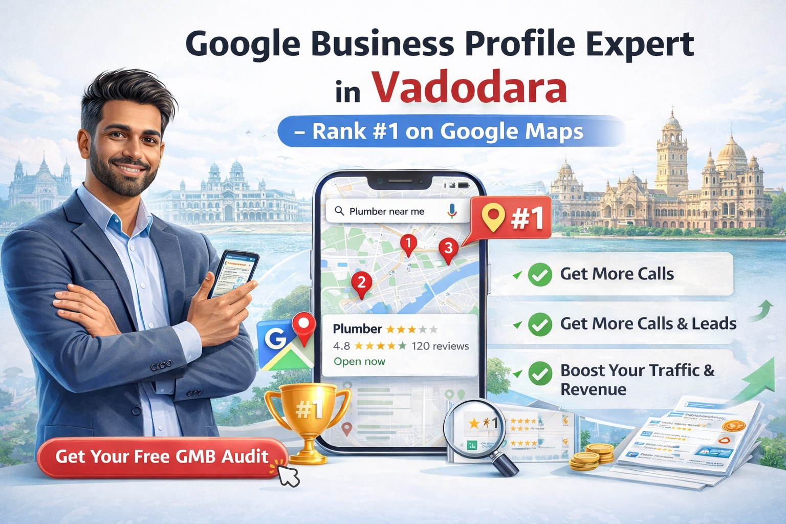 Google Business Profile Expert in Vadodara – Rank #1 on Google Maps
