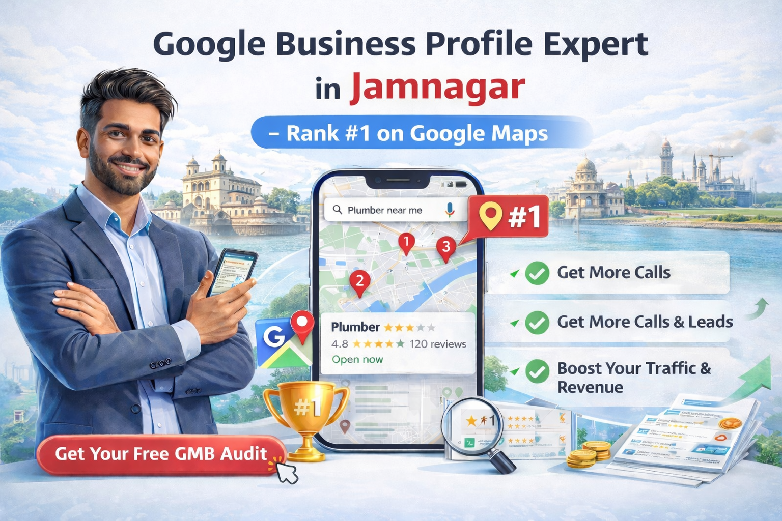 Google Business Profile Expert in Jamnagar – Rank #1 on Google Maps