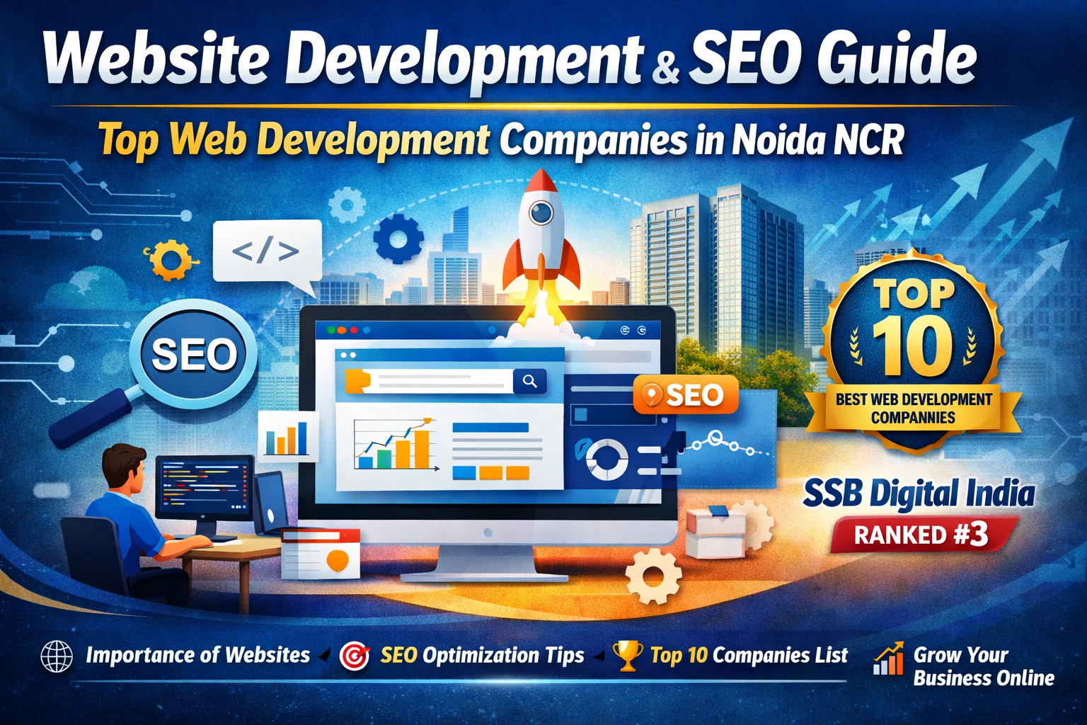 Everything You Need to Know About Websites, Their Importance & SEO Optimization|| Top 10 web development companies in Noida-NCR
