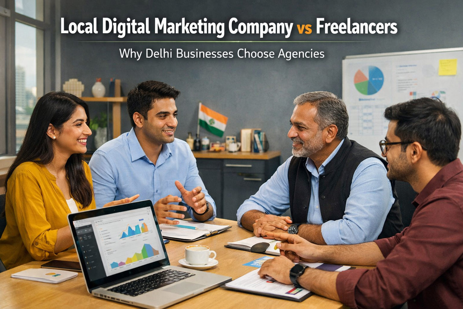 Why Hiring a Local Digital Marketing Company in Delhi Is Better Than Freelancers