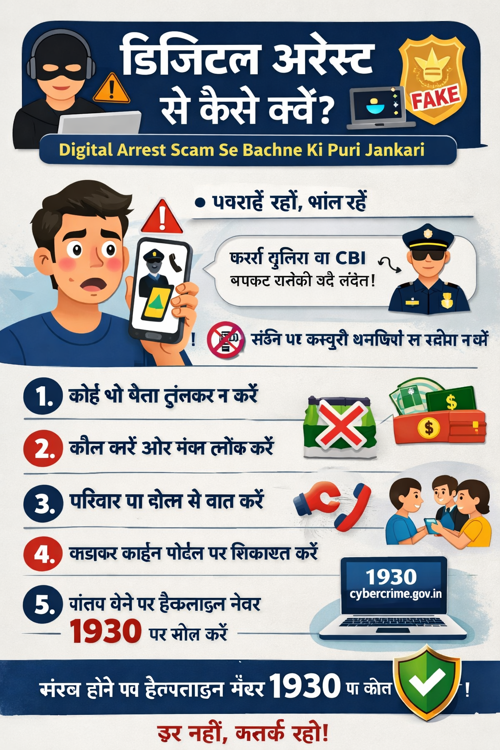 डिजिटल अरेस्ट से कैसे बचें?