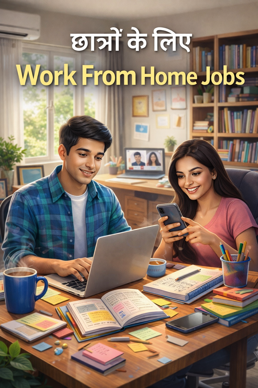 छात्रों के लिए Work From Home Jobs – घर बैठे कमाई के 2026 के बेस्ट ऑप्शन