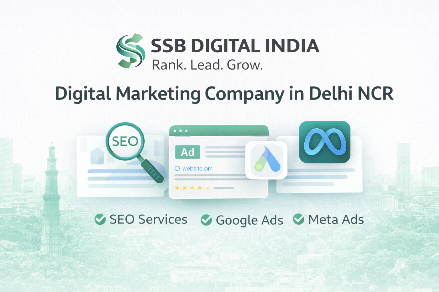 Digital Marketing Company in Delhi NCR – Grow Your Business with SSB Digital India