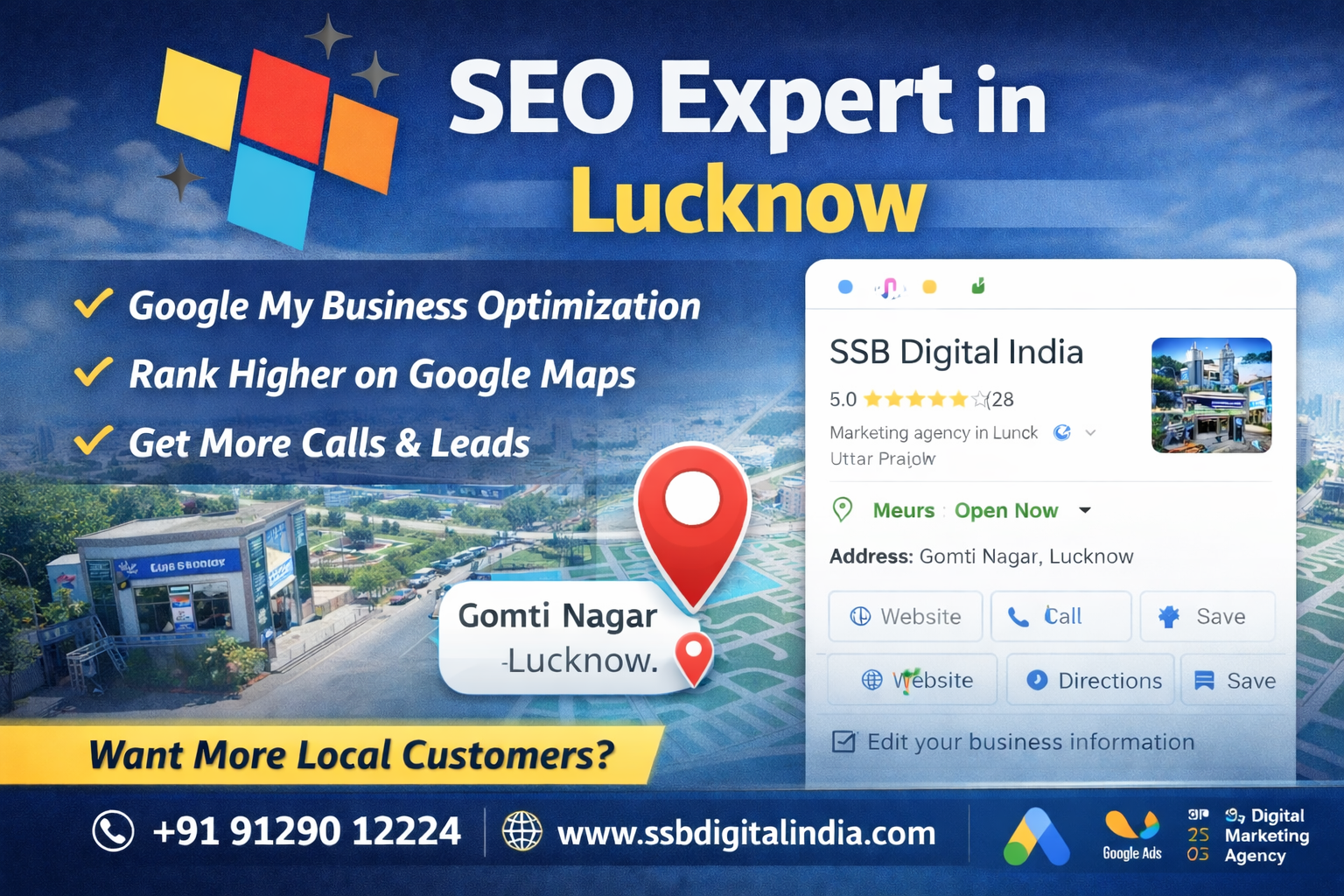 SEO Expert in Lucknow – Grow Your Local Business with SSB Digital India