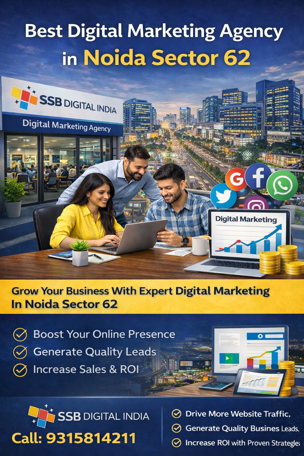 Digital Marketing Agency in Noida Sector 62 – Complete Guide for Growing Your Business Online