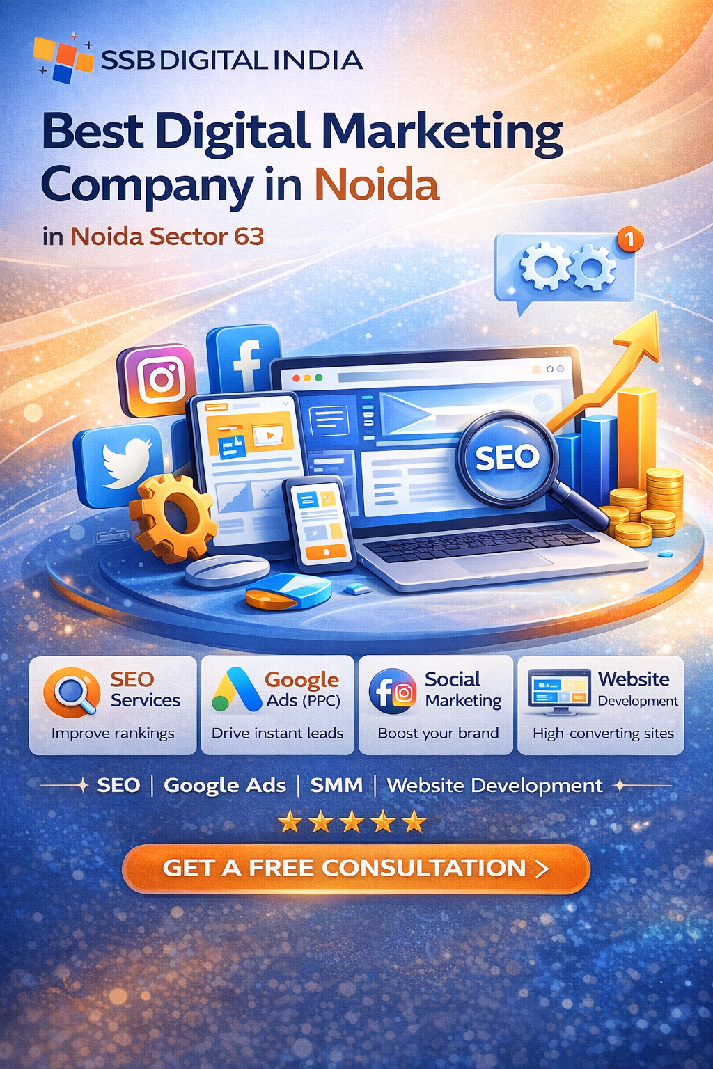 Best Digital Marketing Company in Noida Sector 63 – Complete Guide for Businesses