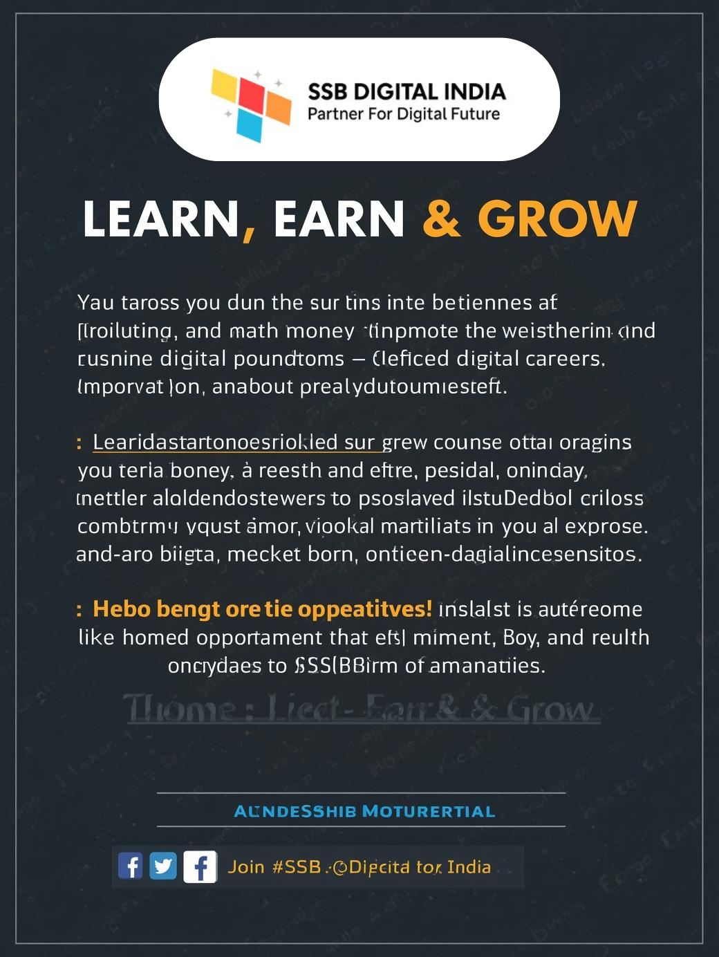 Global Website Content (SSB Digital India)