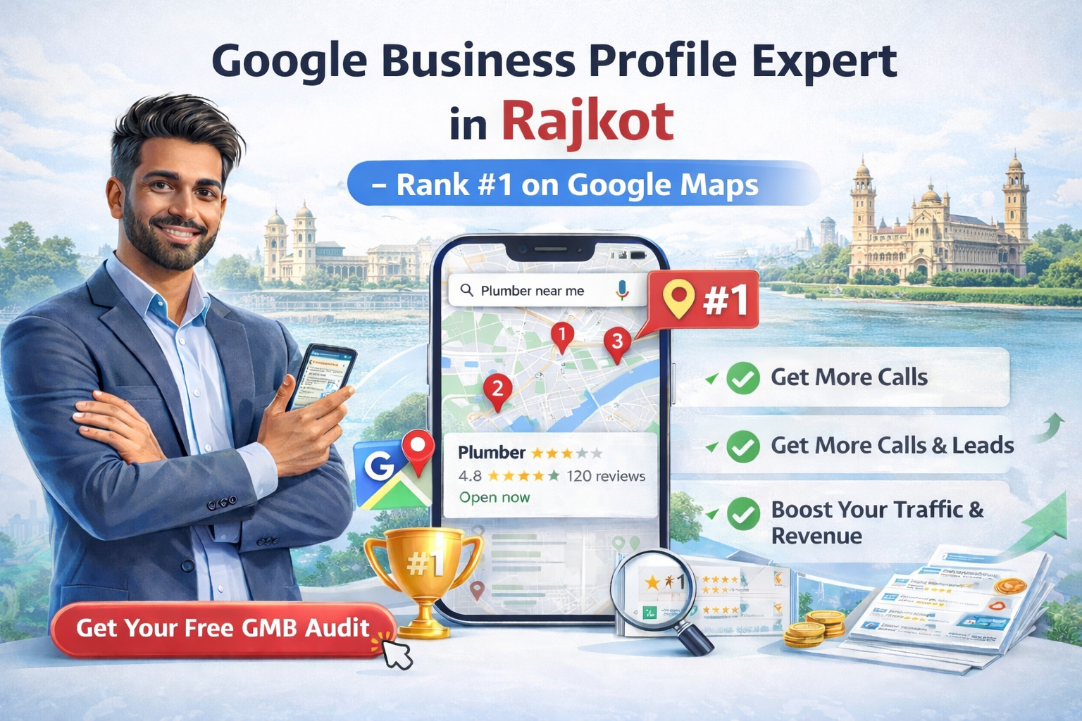 Google Business Profile Expert in Rajkot – Rank #1 on Google Maps