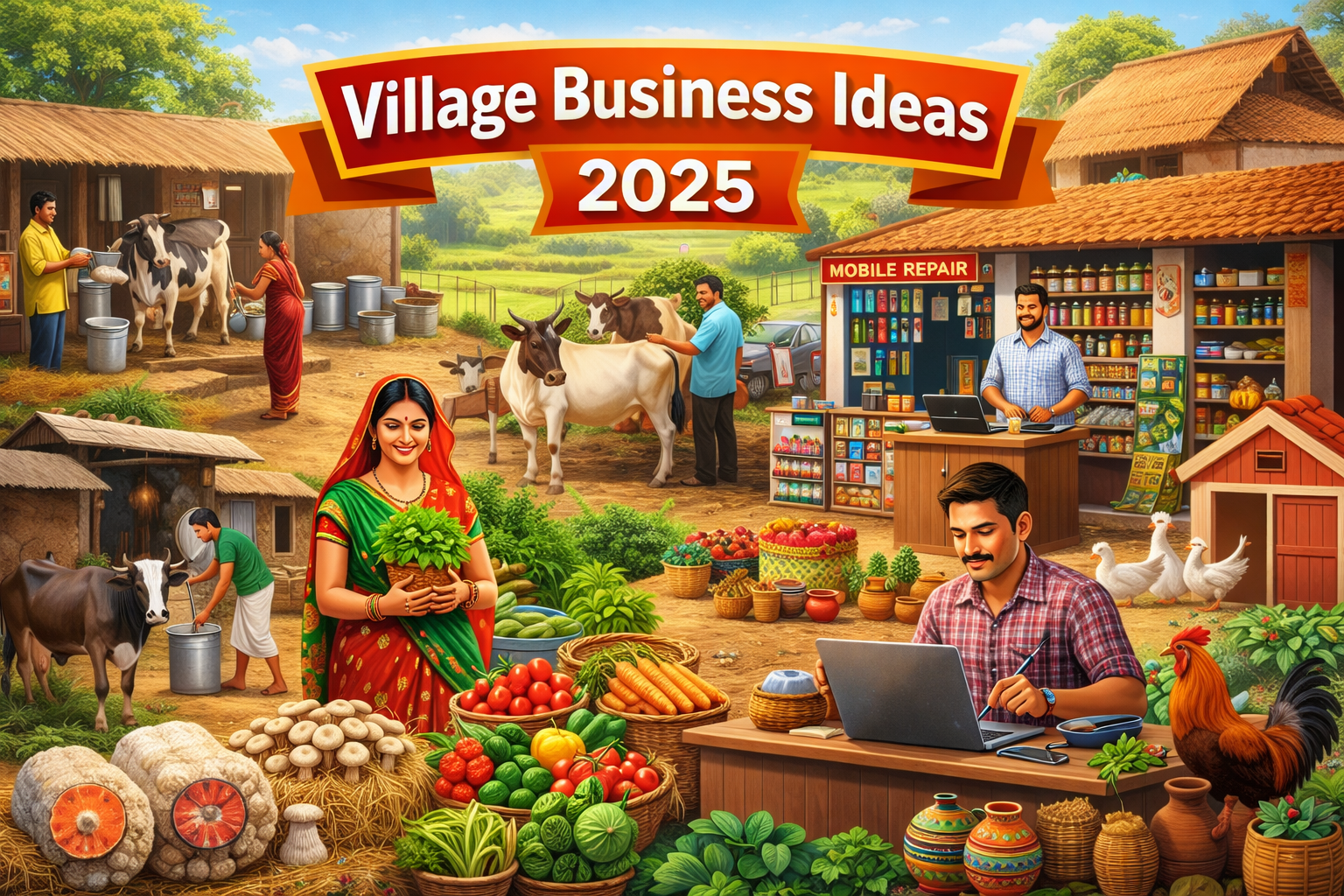 Village Business Ideas: 35 Profitable Rural Business Ideas in 2026