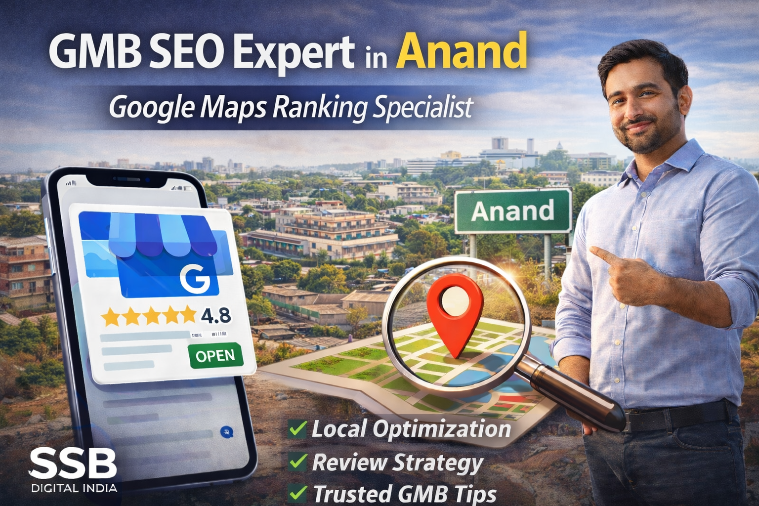 GMB SEO Expert in Anand – Google Maps Ranking ke Through Local Business Growth (2026)