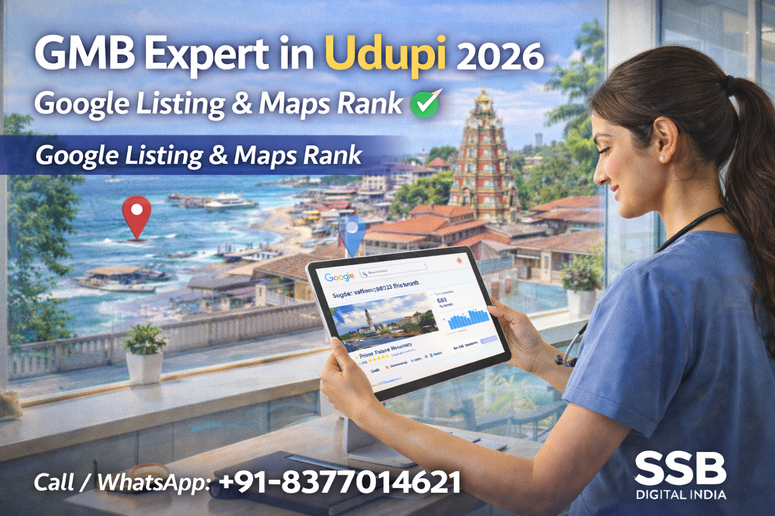 GMB Expert in Udupi – 2026 Me Google Listing Se Local Business Kaise Top Pe Laaye