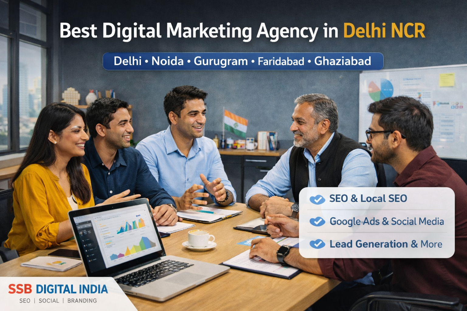 🚀 Best Digital Marketing Agency in Delhi NCR – Complete Growth Solution for Your Business
