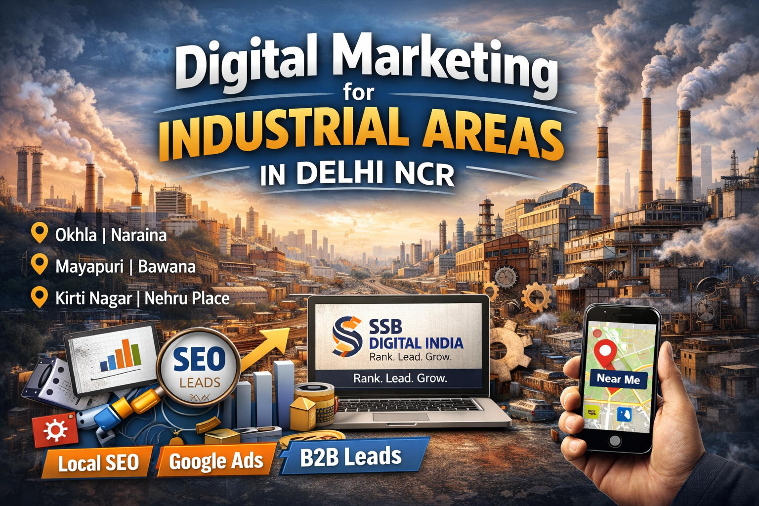 Best Digital Marketing Agency in Delhi NCR for Industrial Areas (2026 Guide)