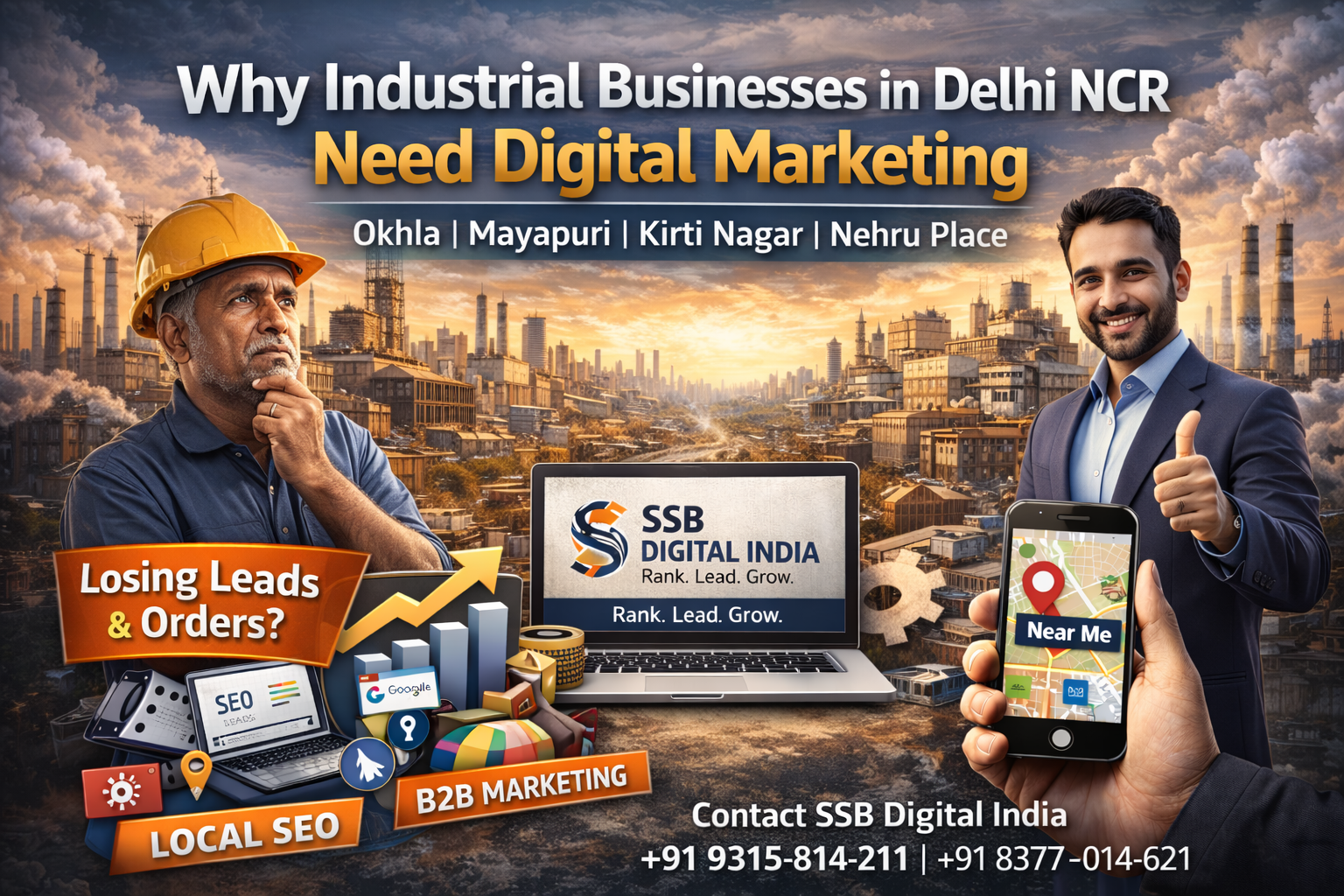 Why Industrial Businesses in Delhi NCR Can’t Afford to Ignore Digital Marketing in 2026