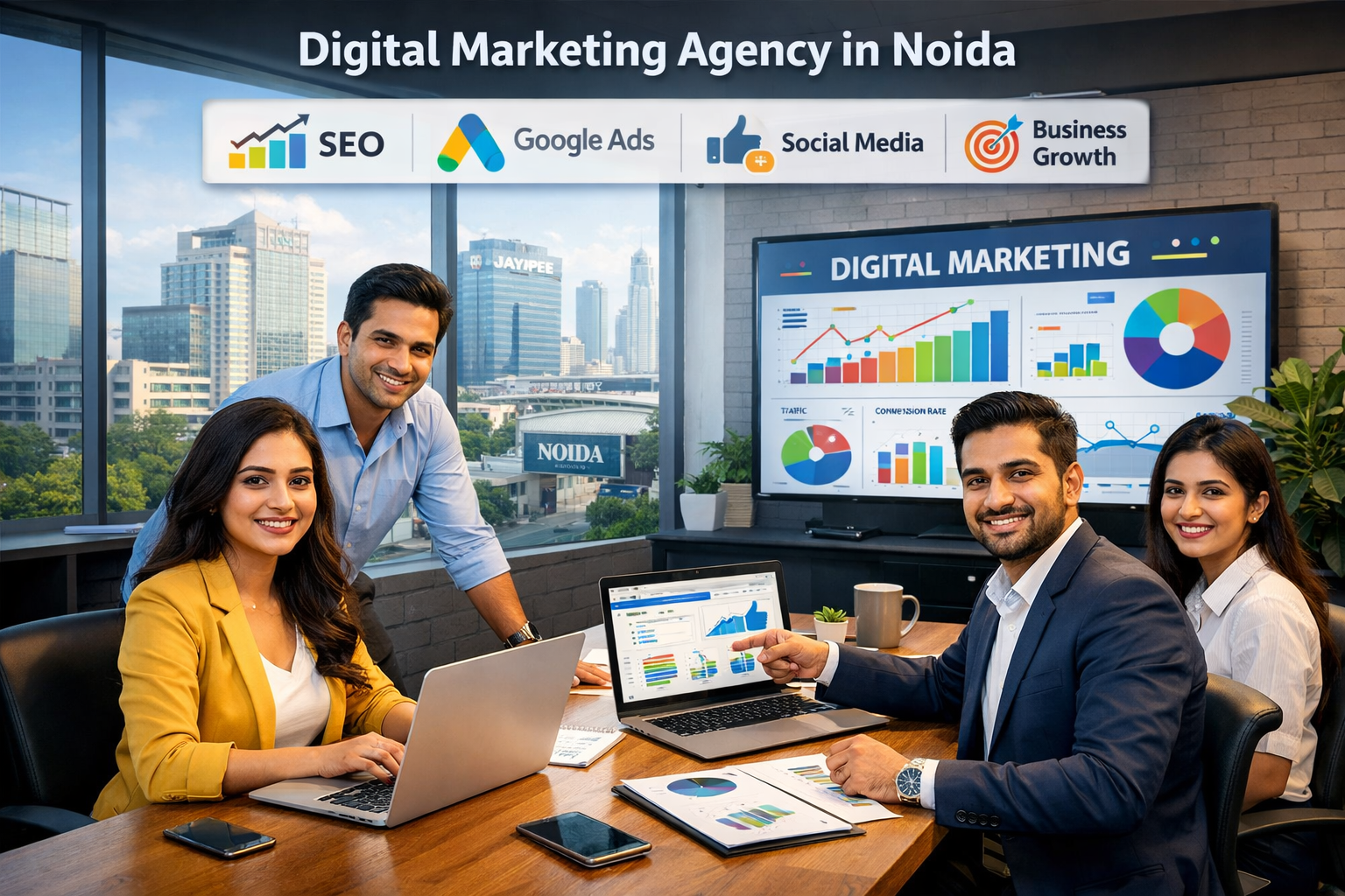 🚀 Digital Marketing Agency in Noida – Complete Guide for Business Growth (2026)