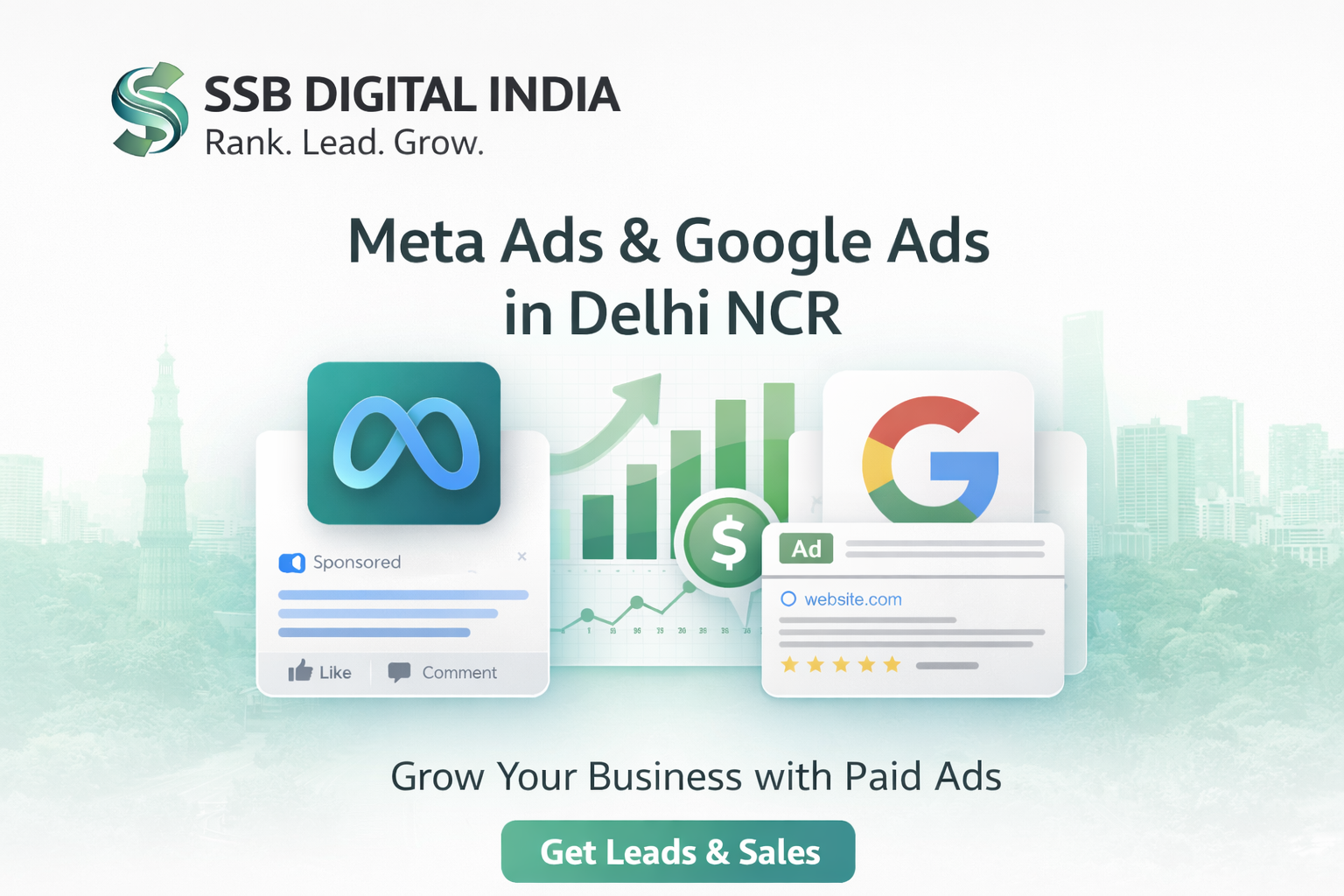 📢 Meta Ads & Google Ads Services in Delhi NCR – Complete Performance Marketing Guide (2026)