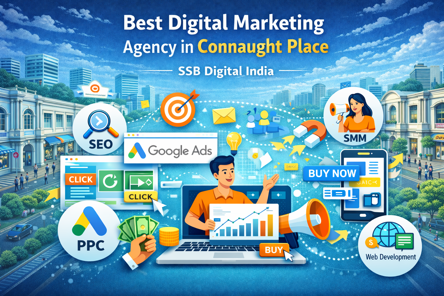 Best Digital Marketing Agency in Connaught Place (CP), Delhi